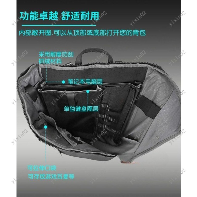 Large Capacity Laptop Backpack - Rain Cover Backpack avis et prix