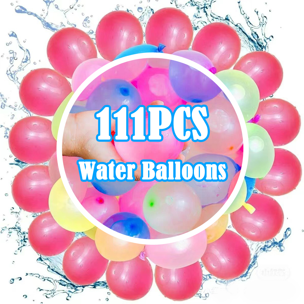 111pcs/bag Water Balloons Rapi - Hydration Pack Outdoor avis et prix