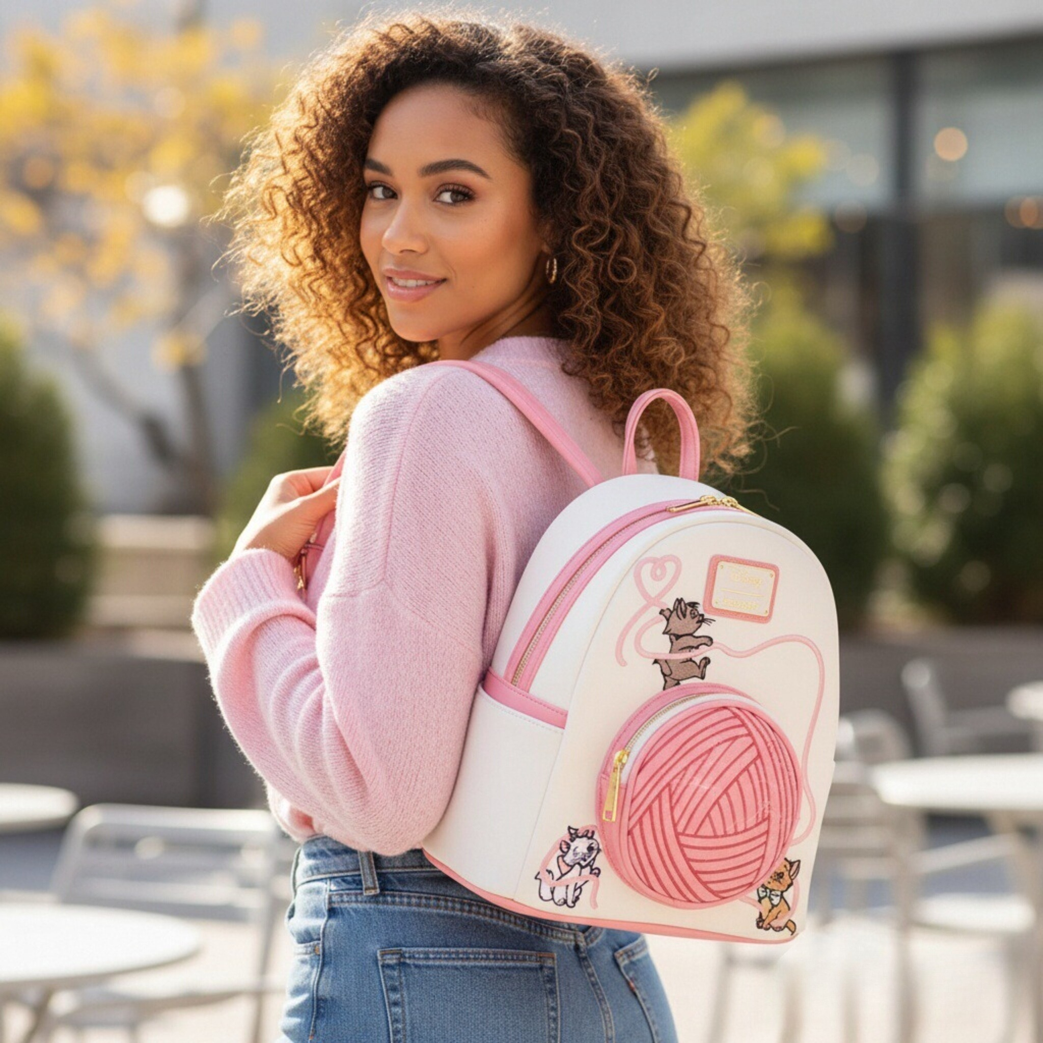 The Aristocats Marie Floral Al - Fashion Backpack Women avis et prix