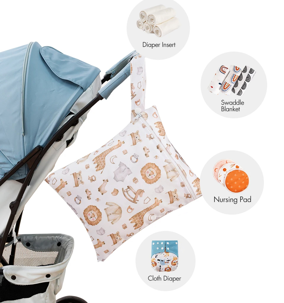 3PCS Travel Wash Cosmetic Bag  - Backpack Diaper Bag avis et prix