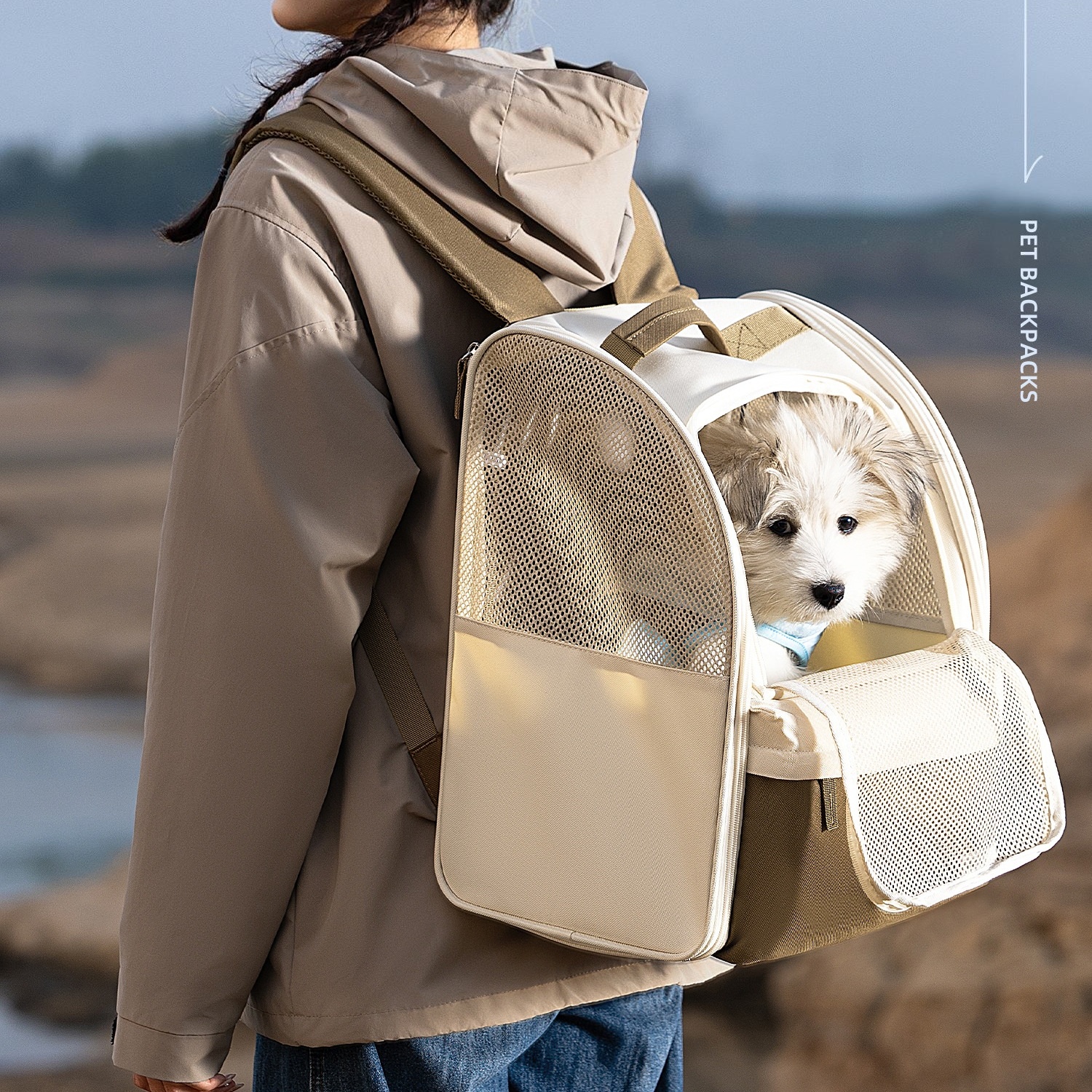 Pet Carrier Backpack Breathabl - Foldable Backpack Small avis et prix