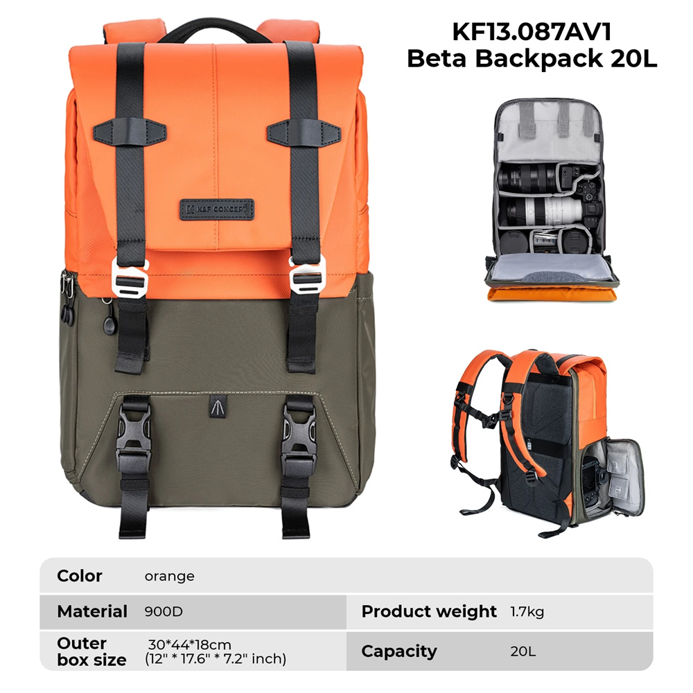 K&F CONCEPT Camera Backpack Tr - Rain Cover Backpack avis et prix
