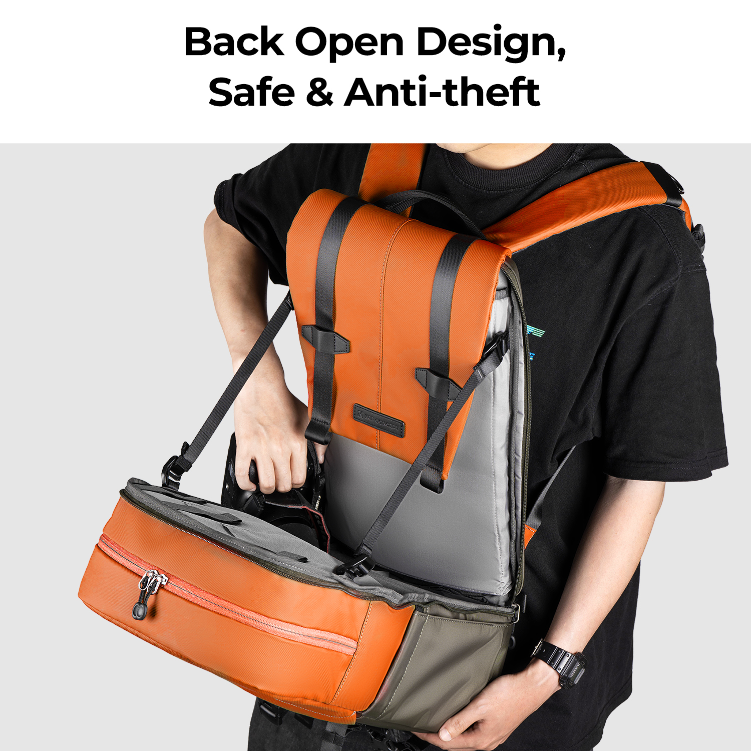 K&F CONCEPT Camera Backpack Tr - Rain Cover Backpack avis et prix
