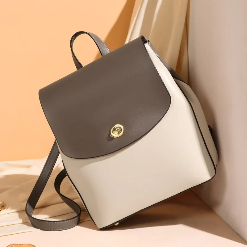 Women's Bags Large Capacity Le - Leather Backpack Vintage avis et prix