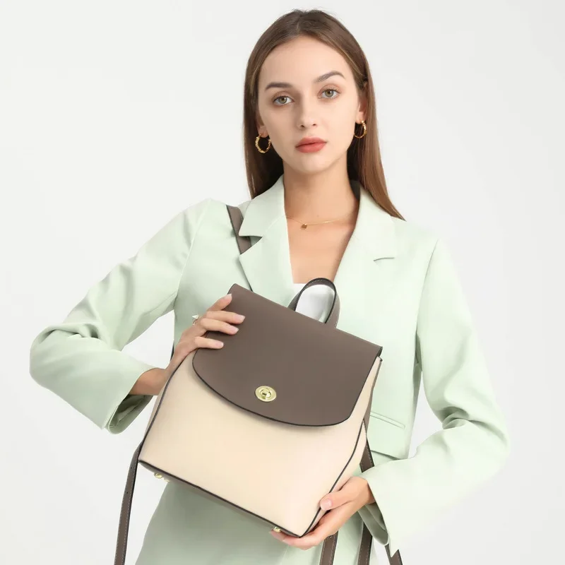 Women's Bags Large Capacity Le - Leather Backpack Vintage avis et prix