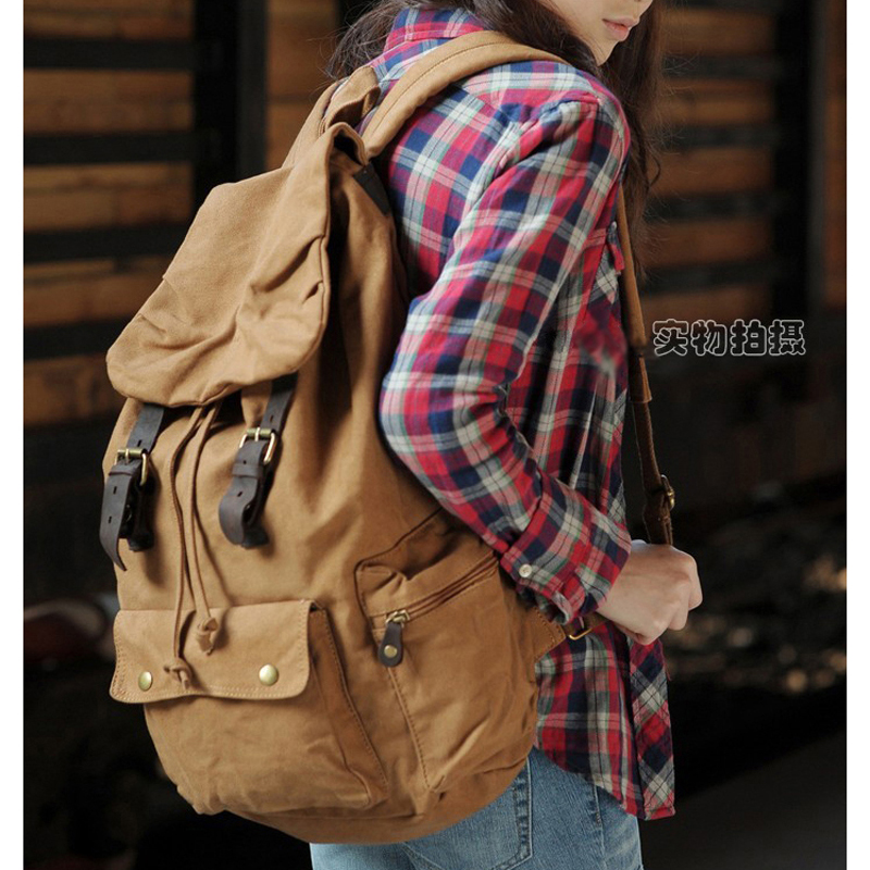 Fashion New Military Canvas Ba - Rucksack Military Style avis et prix