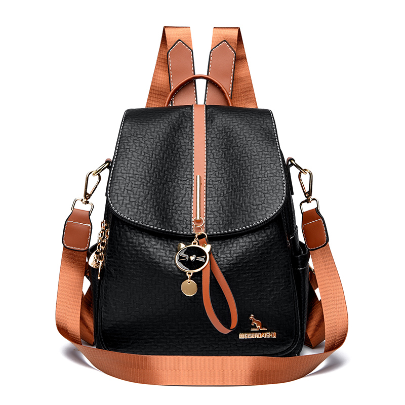 Women Large Capacity Backpack  - Leather Backpack Vintage avis et prix