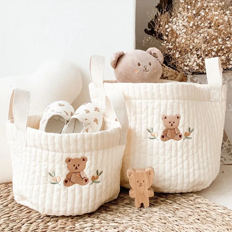 INS Baby Bags Cute Bear Embroi - Backpack Diaper Bag avis et prix