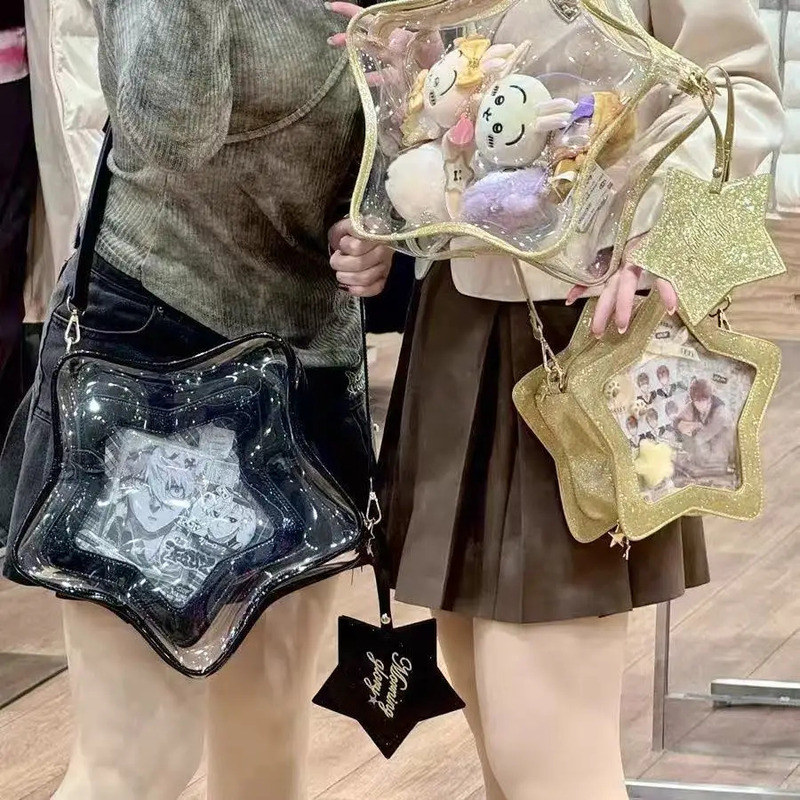 Y2K Cute Bling Star Ita Crossb - Mini Backpack Purse avis et prix