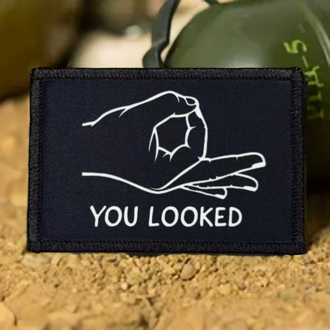 You Looked Morale Badge Patche - Urban Backpack Tactical avis et prix