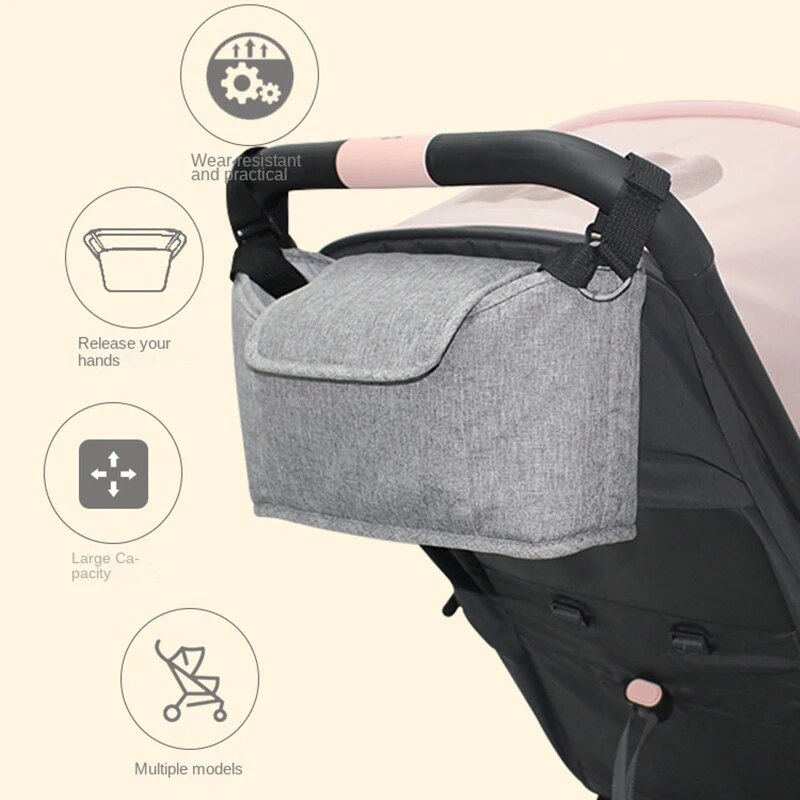 Baby Stroller Hanging Bags Mom - Backpack Diaper Bag avis et prix