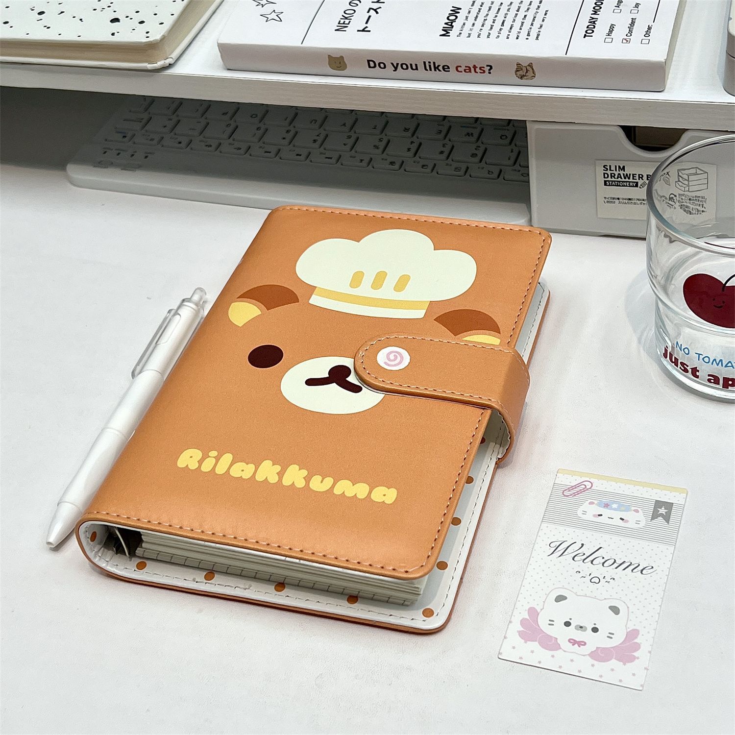 Cute Rilakkuma A6 Loose-leaf N - Mini Backpack Purse avis et prix