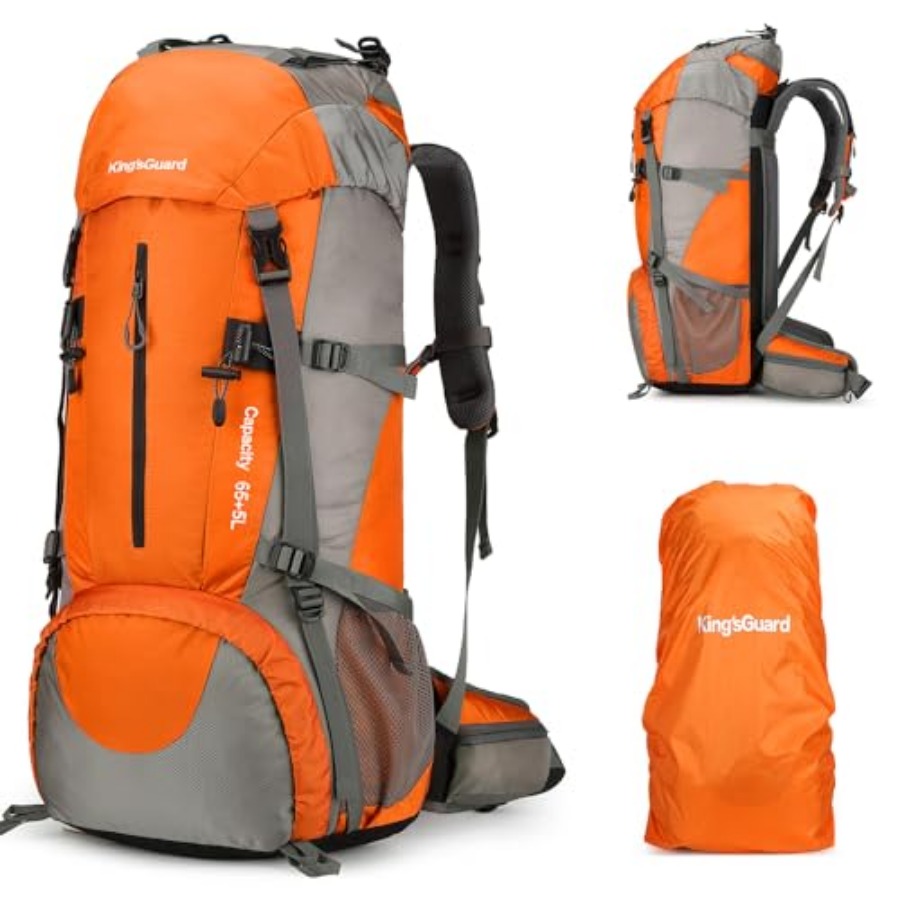70L Hiking Backpack with Rain  - Rain Cover Backpack avis et prix