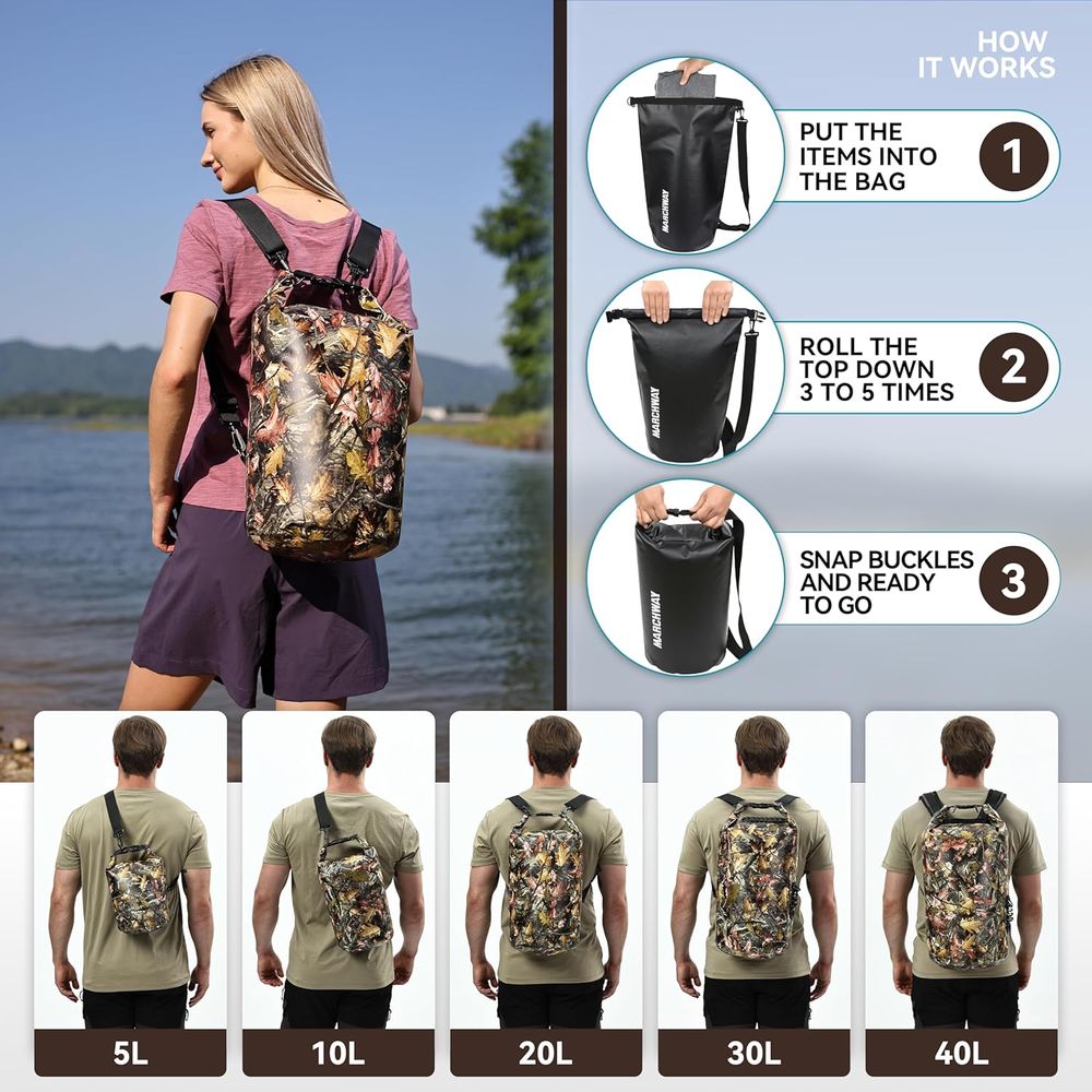 Floating Waterproof Dry Bag Ba - Hiking Backpack Waterproof avis et prix