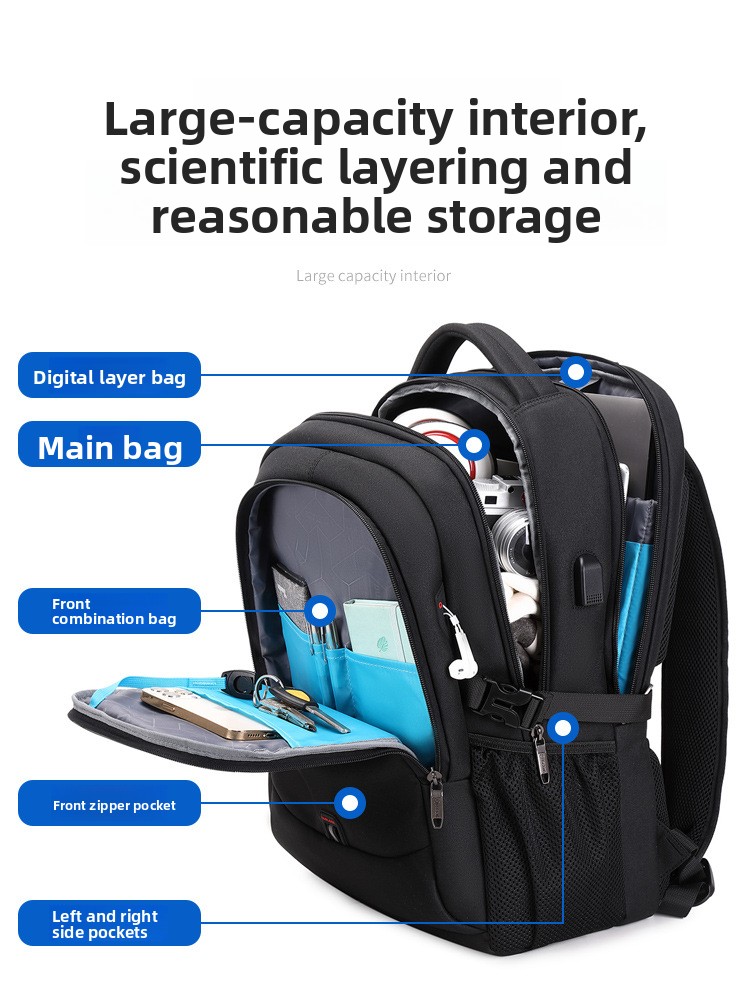 New Customizable Logo Backpack - Business Backpack Brief avis et prix
