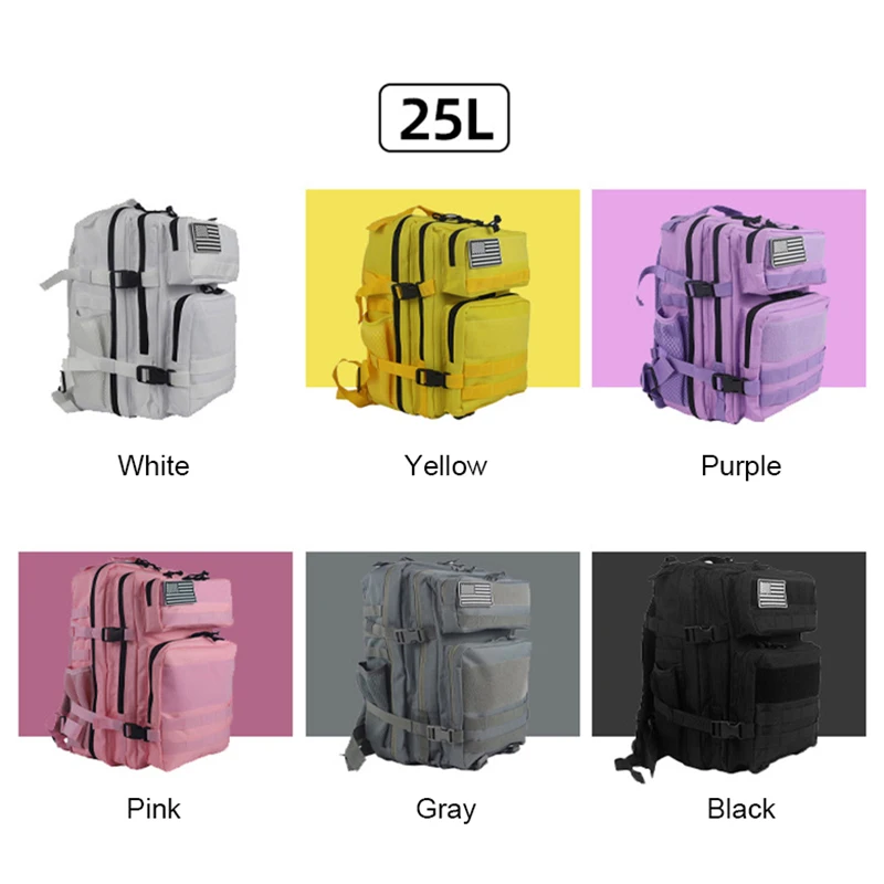 25L/45L 3P Tactical Backpack f - Urban Backpack Tactical avis et prix