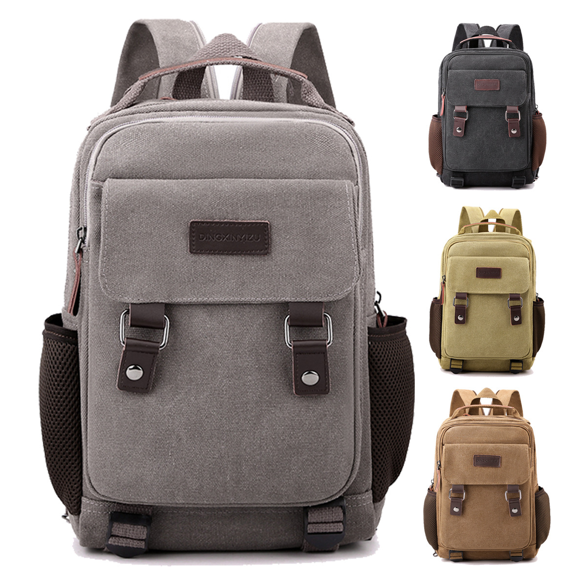 New Canvas Chest Bag Men Large - Canvas Backpack Casual avis et prix