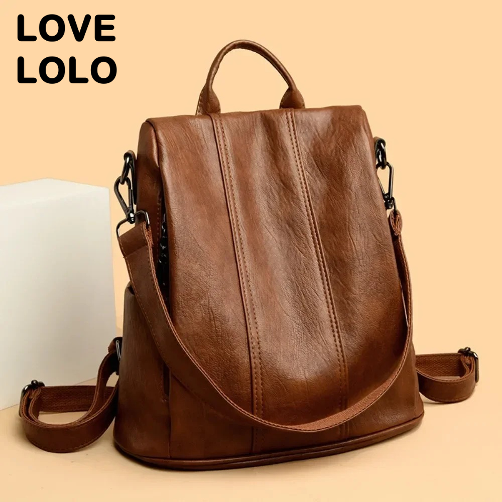 NEW Anti-theft Laptop Backpack - Leather Backpack Vintage avis et prix