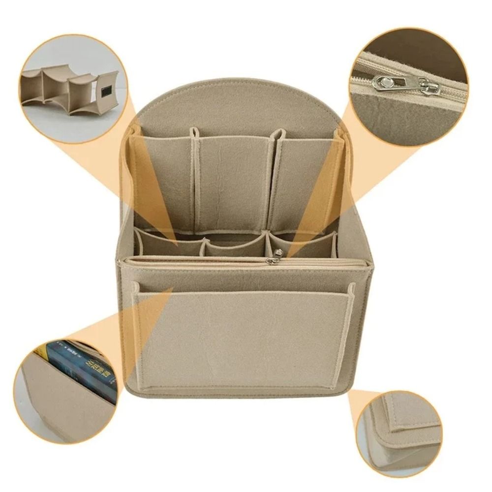 Makeup Organizer Felt Insert B - Backpack Insert Organizer avis et prix