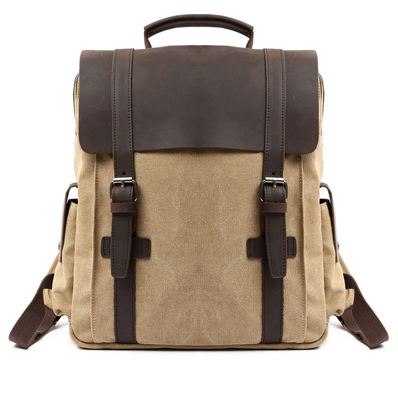 Vintage Canvas Backpack Men Wo - Laptop Backpack 15.6 avis et prix