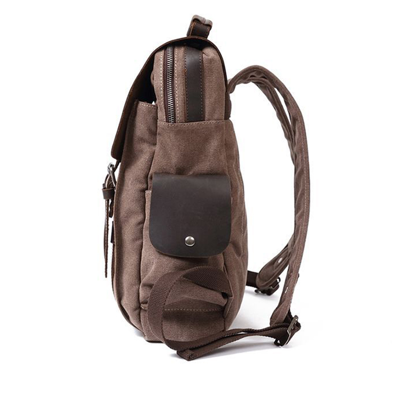 Vintage Canvas Backpack Men Wo - Laptop Backpack 15.6 avis et prix