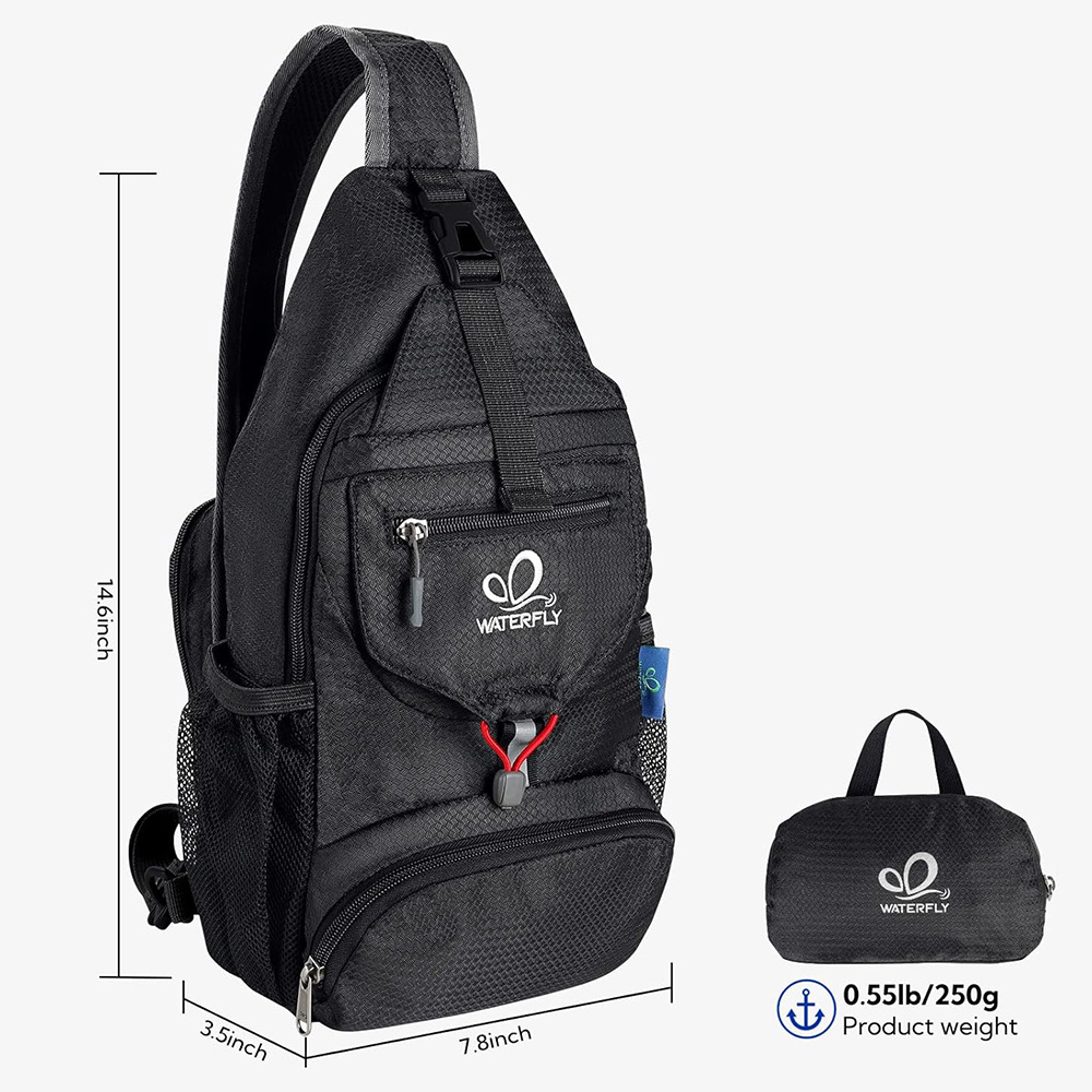 WATERFLY Chest Bag Shoulder Sm - Sling Backpack Shoulder avis et prix