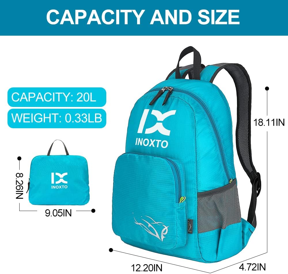 20L Lightweight Hiking Backpac - Foldable Backpack Small avis et prix