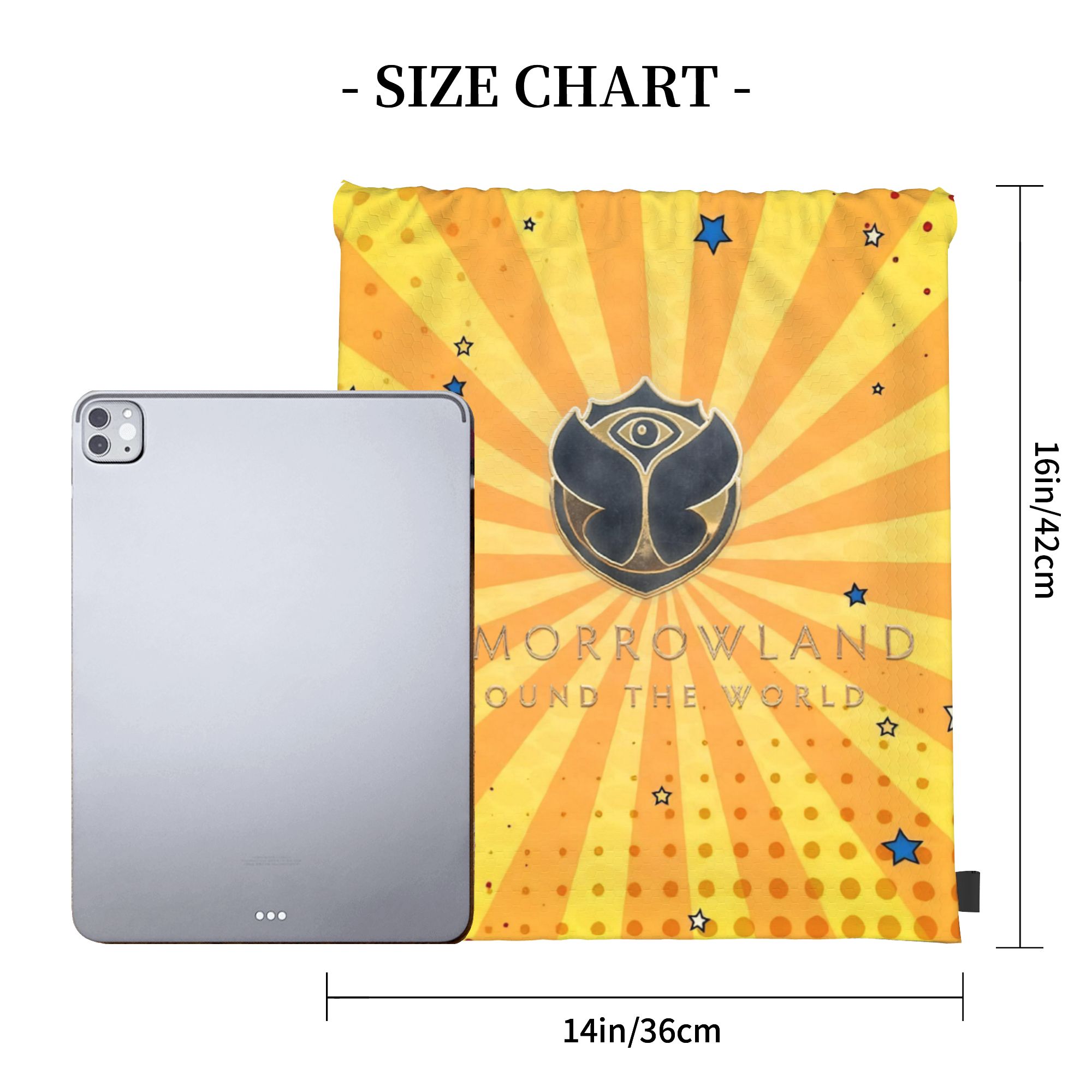 Tomorrowlands Festival Music D - Drawstring Gym Bag avis et prix