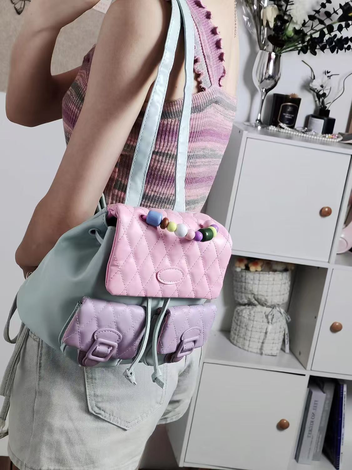 JIAERDI Sweet Cute Y2k Mochila - Leather Backpack Vintage avis et prix