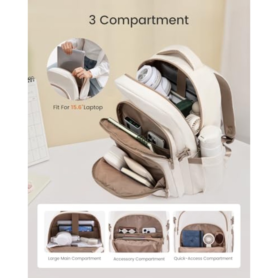 Laptop Backpack for Women, Wor - School Backpack Teen avis et prix