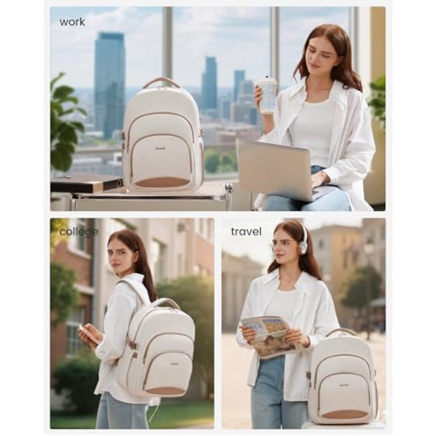 Laptop Backpack for Women, Wor - School Backpack Teen avis et prix