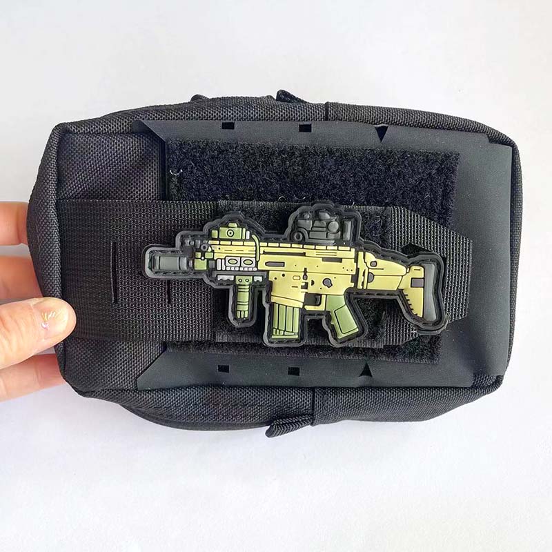 3D PVC Rubber Morale Patches M - Urban Backpack Tactical avis et prix